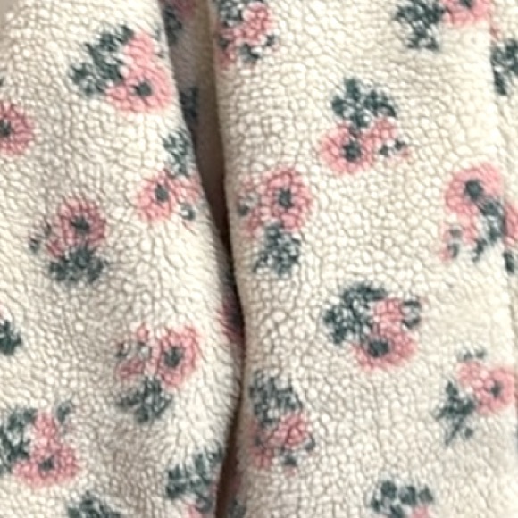 Looks like a Loveshackfancy copy Pink Floral Teddy Jacket - Picture 6 of 11